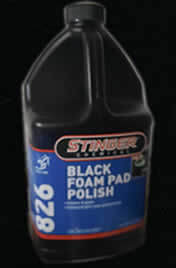 826 black foam pad polish