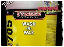 STINGER WASH N WAX..