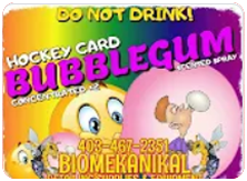 HOCKEY CARD BUBBL..